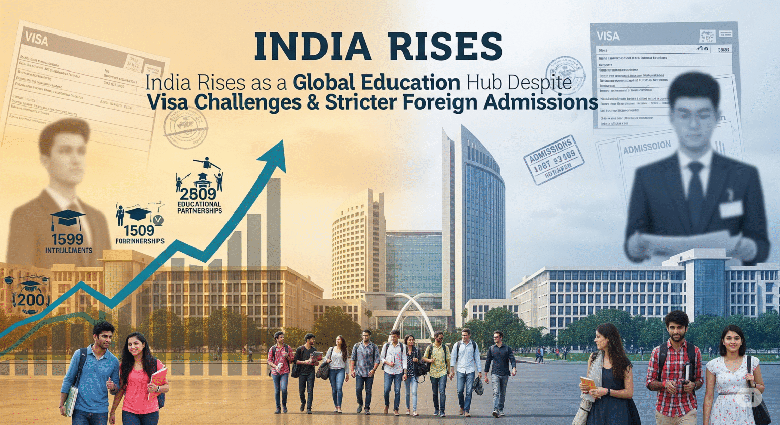 India Rises as a Global Education Hub Despite Visa Challenges ...
